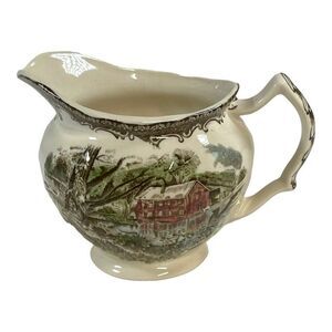 Johnson Brothers' The Friendly Village Collection Old Mill Creamer Milk Pitcher